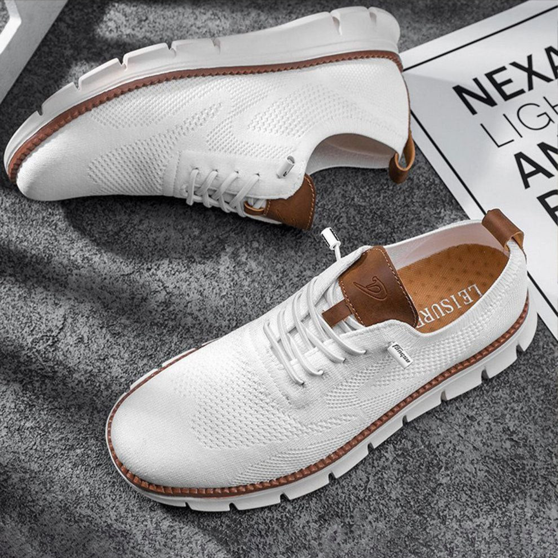 Lightweight Knit Sneakers for Men | Casual Men's Trainers - 1