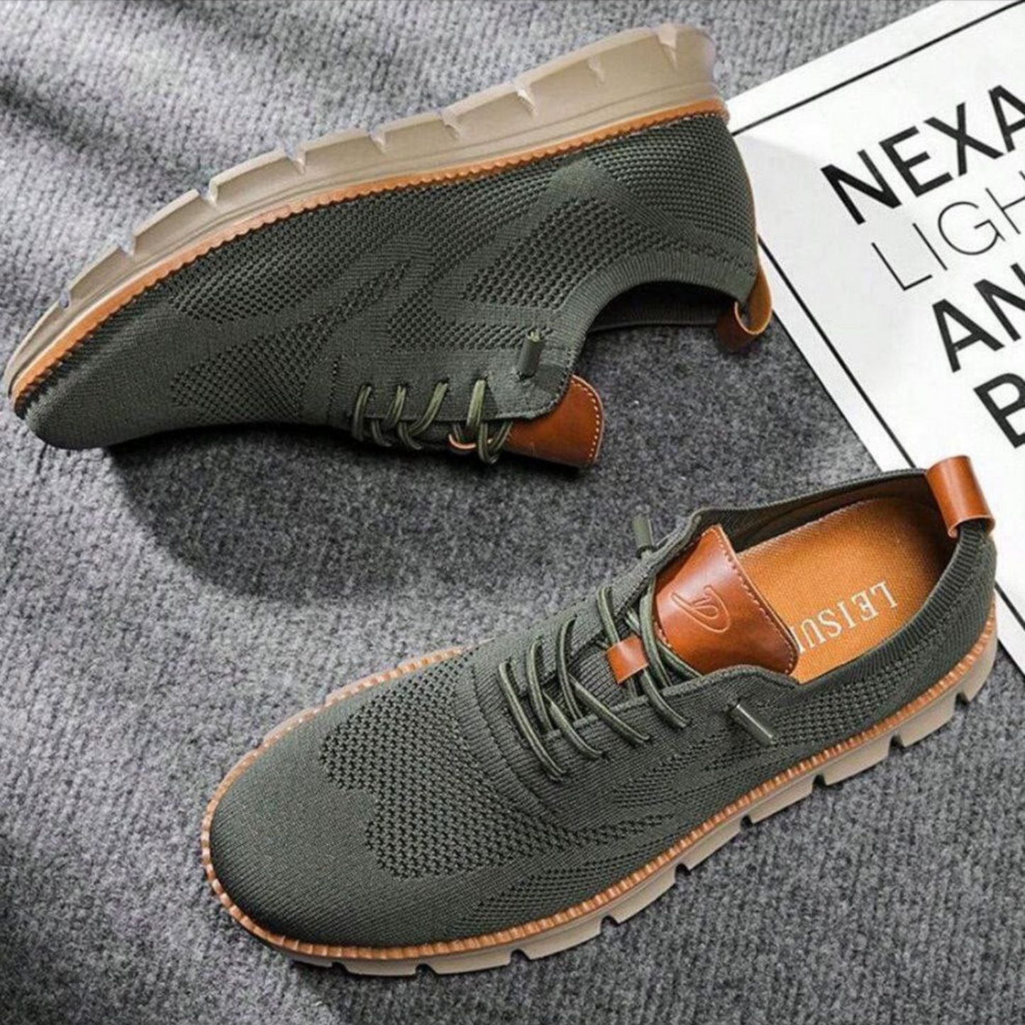 Lightweight Knit Sneakers for Men | Casual Men's Trainers - 13