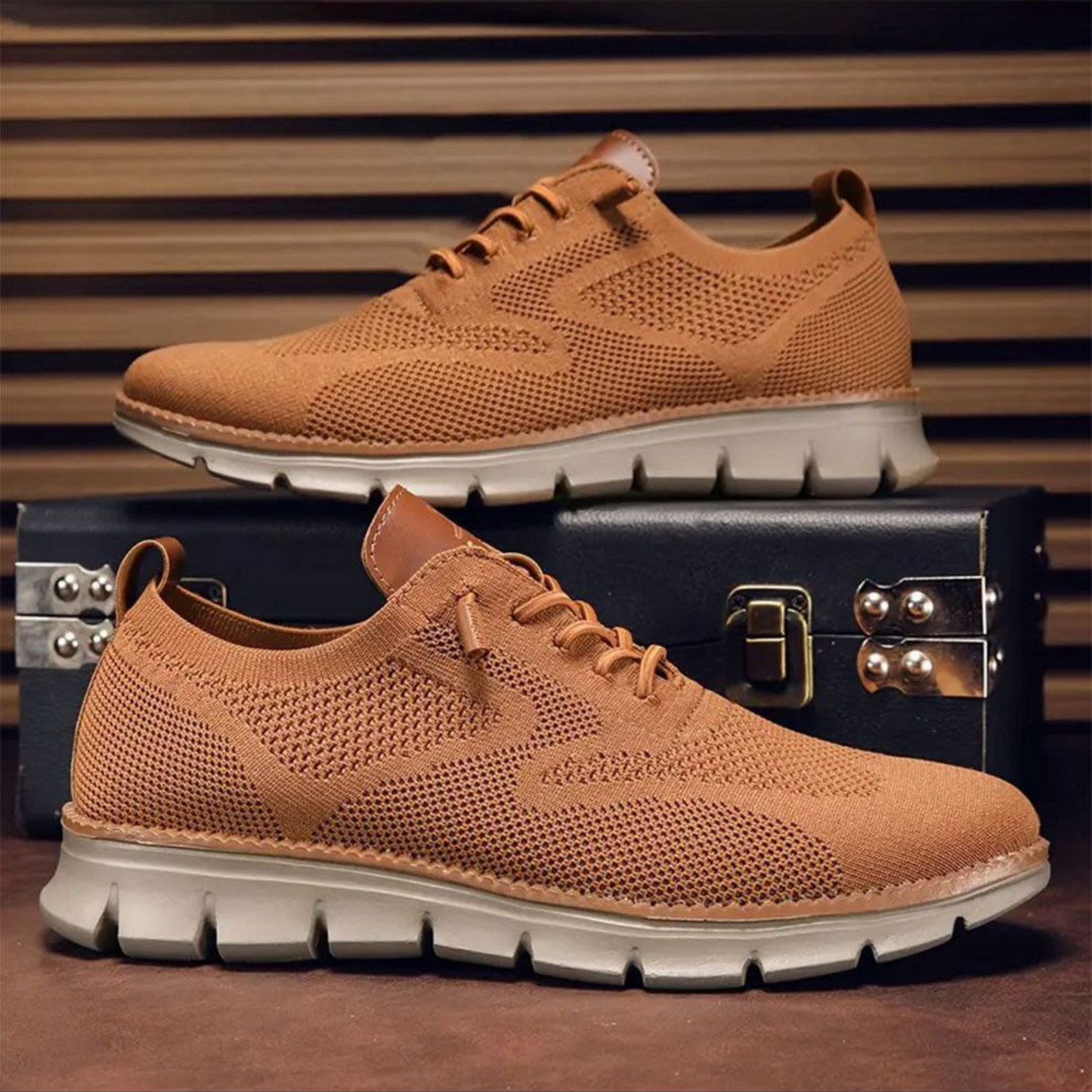 Lightweight Knit Sneakers for Men | Casual Men's Trainers - 7