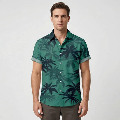 Leoprino | Men's Short Sleeve Leopard Print T-Shirt - 5