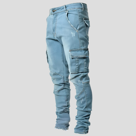 Lucas | Men's Premium Stretch Slim Fit Jeans - 1