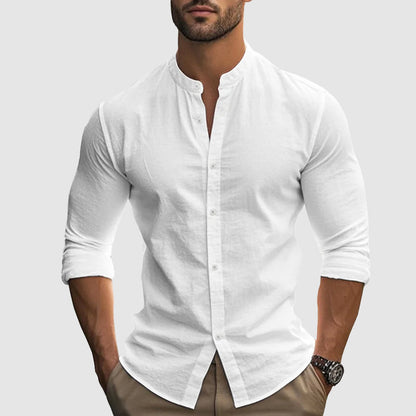 Breathable Linen Shirt | Men's Summer Shirt - 1