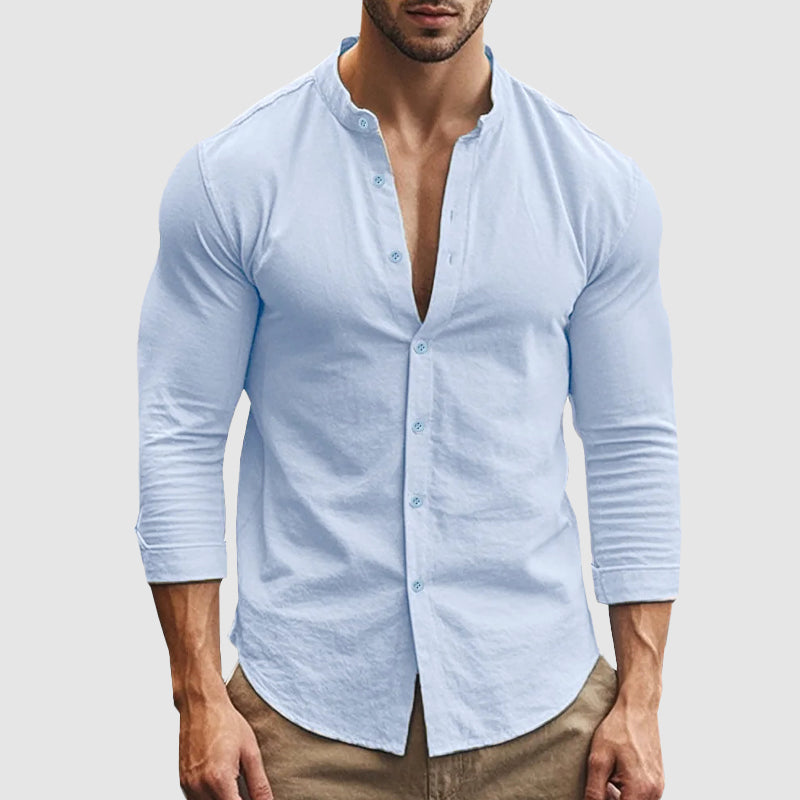 Breathable Linen Shirt | Men's Summer Shirt - 3