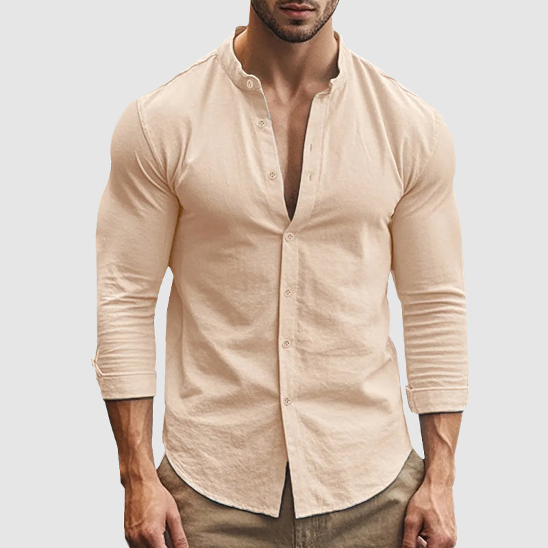 Breathable Linen Shirt | Men's Summer Shirt - 4