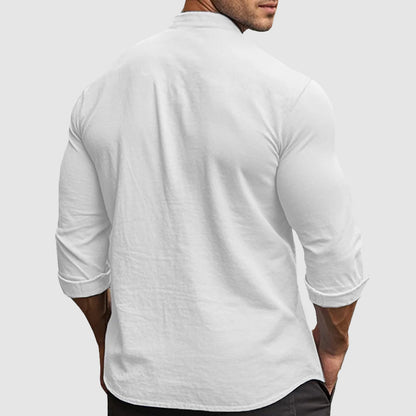 Breathable Linen Shirt | Men's Summer Shirt - 5