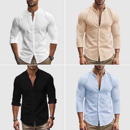 Breathable Linen Shirt | Men's Summer Shirt - 6