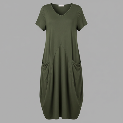 Women's Midi Summer Dress | Lightweight Sleeveless Dress - 3
