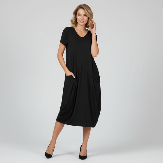Women's Midi Summer Dress | Lightweight Sleeveless Dress - 1