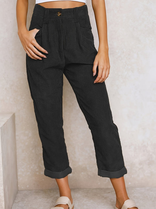 Maple Corduroy Pants | Women's Casual and Office Wear - 1