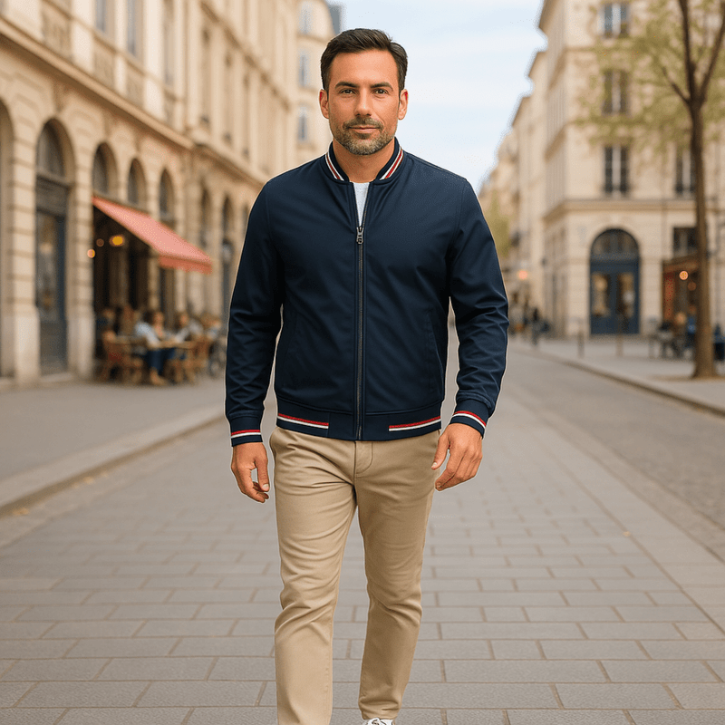 Mason | Classic Men's Lightweight Bomber Jacket - 2
