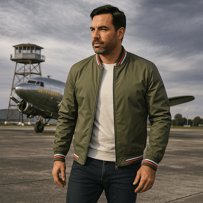 Mason | Classic Men's Lightweight Bomber Jacket - 4