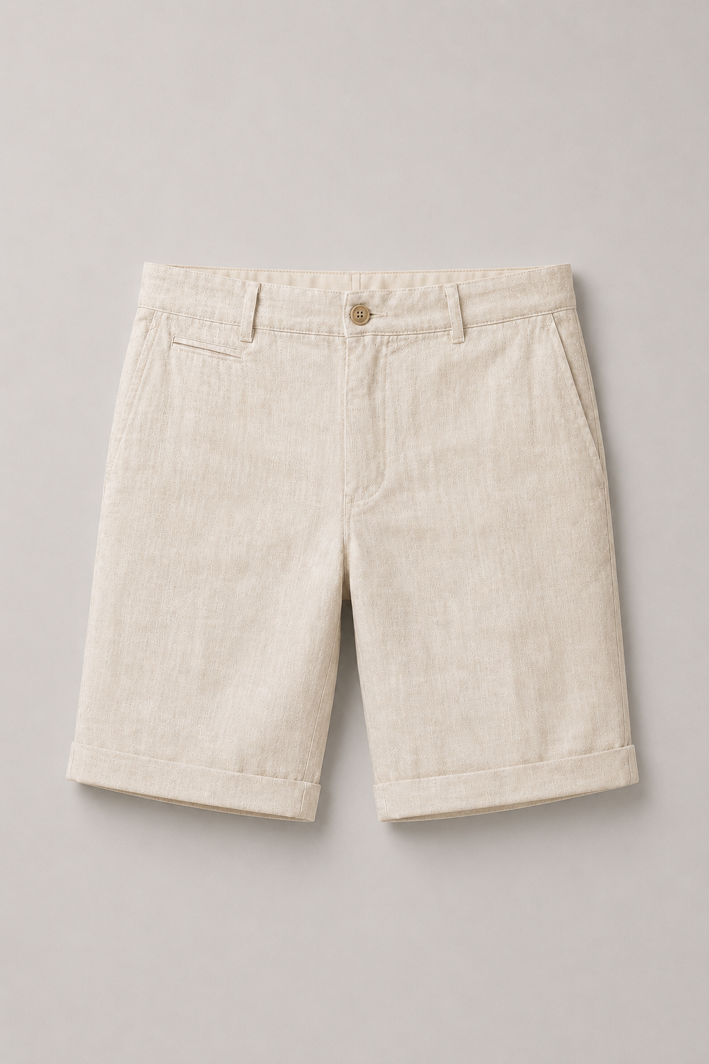 Tailored Linen Blend Shorts | Men's Smart-Casual Wear - 2