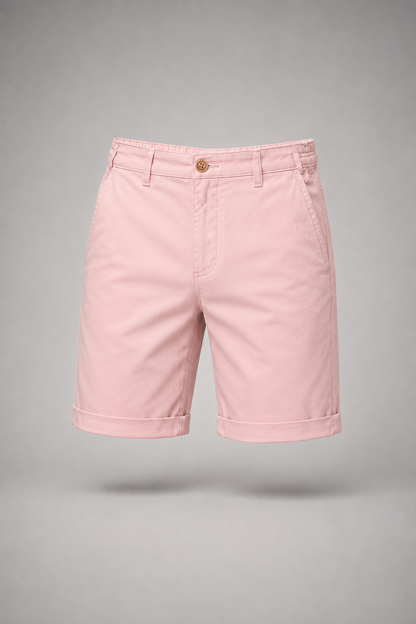 Men's Tailored Lightweight Polyester Twill Shorts | Casual Summer Wear - 2