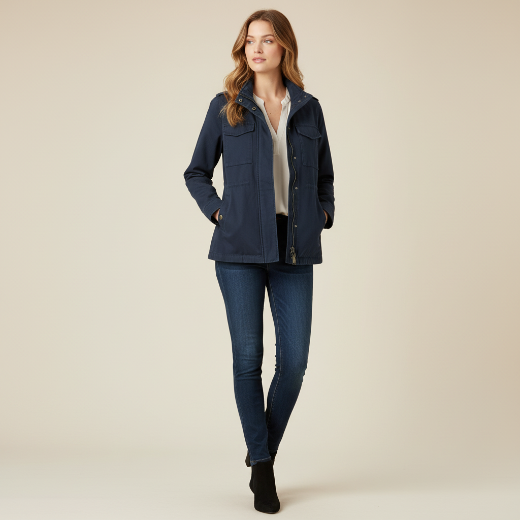 Modern Women's Jacket | Versatile Zipper Jacket - 2