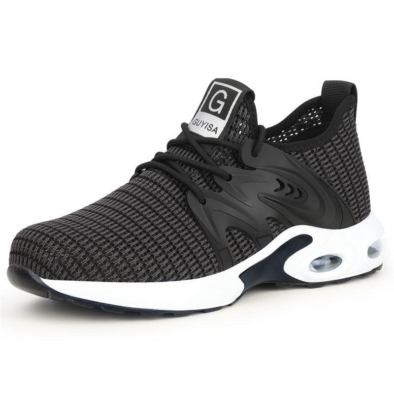 Steel Toe Shoes | Lightweight Men's Work Trainers - 1