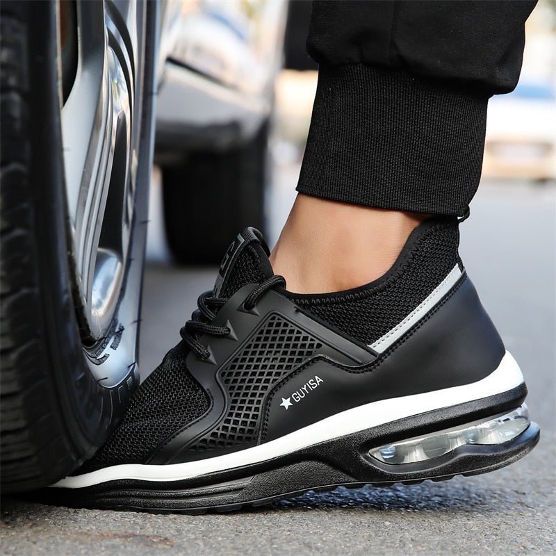 Steel Toe Shoes | Lightweight Men's Work Trainers - 3