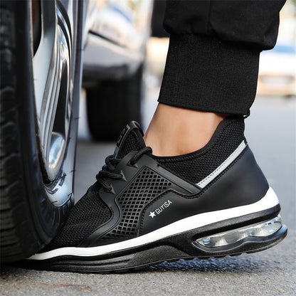 Steel Toe Shoes | Lightweight Men's Work Trainers - 3