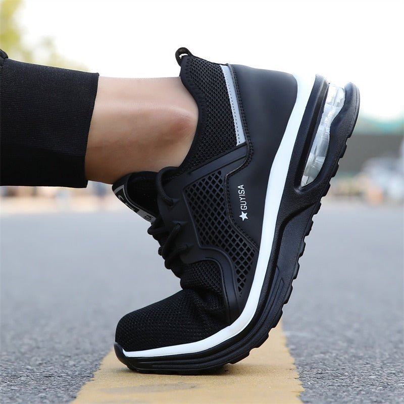 Steel Toe Shoes | Lightweight Men's Work Trainers - 5