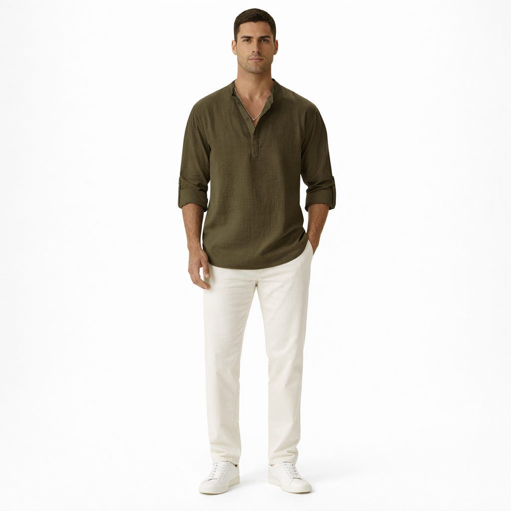Men's Cotton Shirt Otto | Versatile Dress Shirt for All Occasions - 11