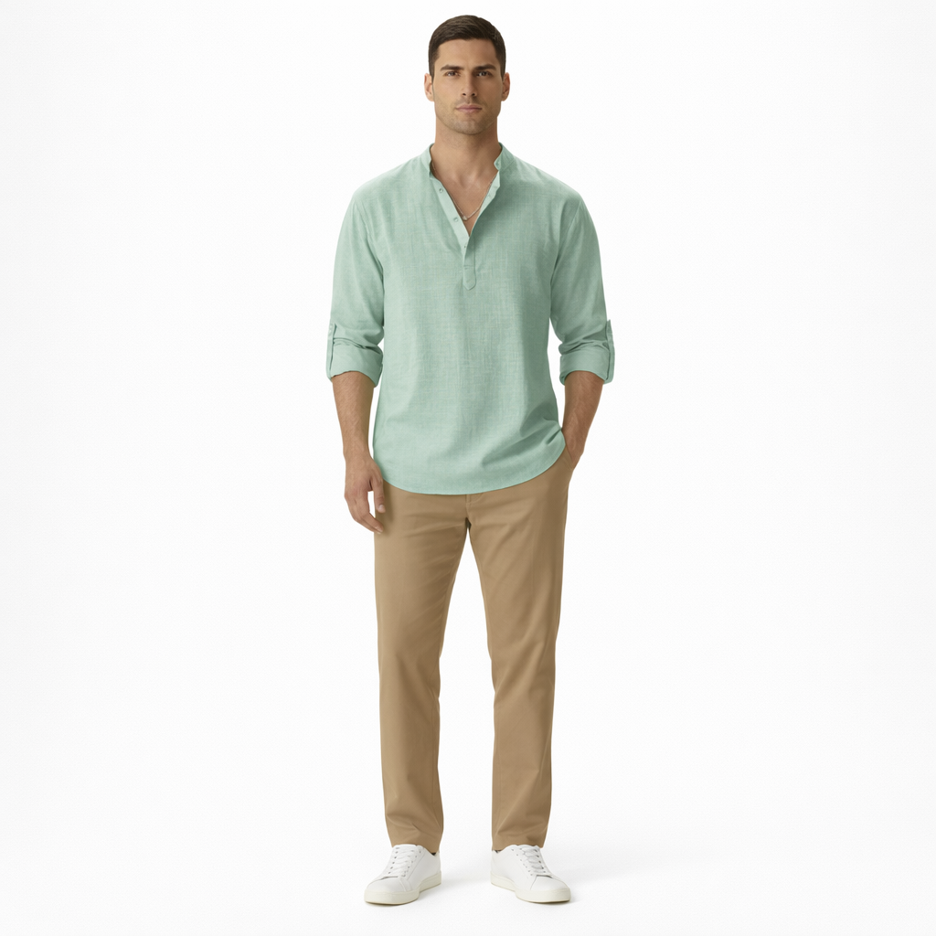 Men's Cotton Shirt Otto | Versatile Dress Shirt for All Occasions - 13
