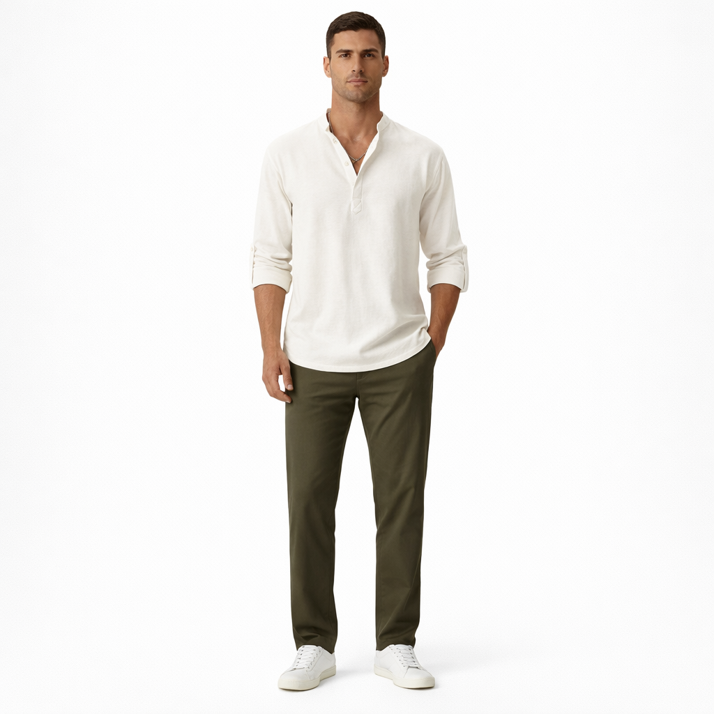 Men's Cotton Shirt Otto | Versatile Dress Shirt for All Occasions - 17