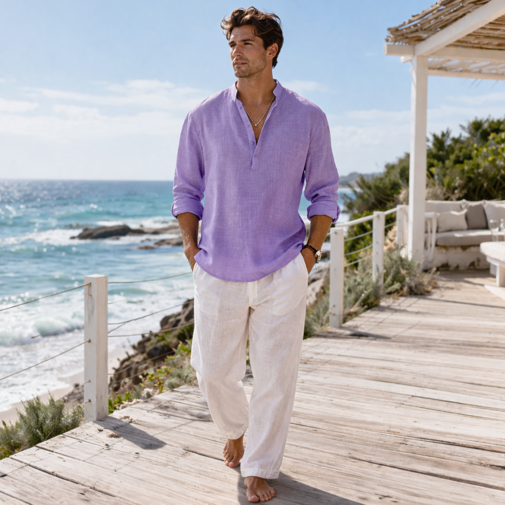 Men's Cotton Shirt Otto | Versatile Dress Shirt for All Occasions - 3