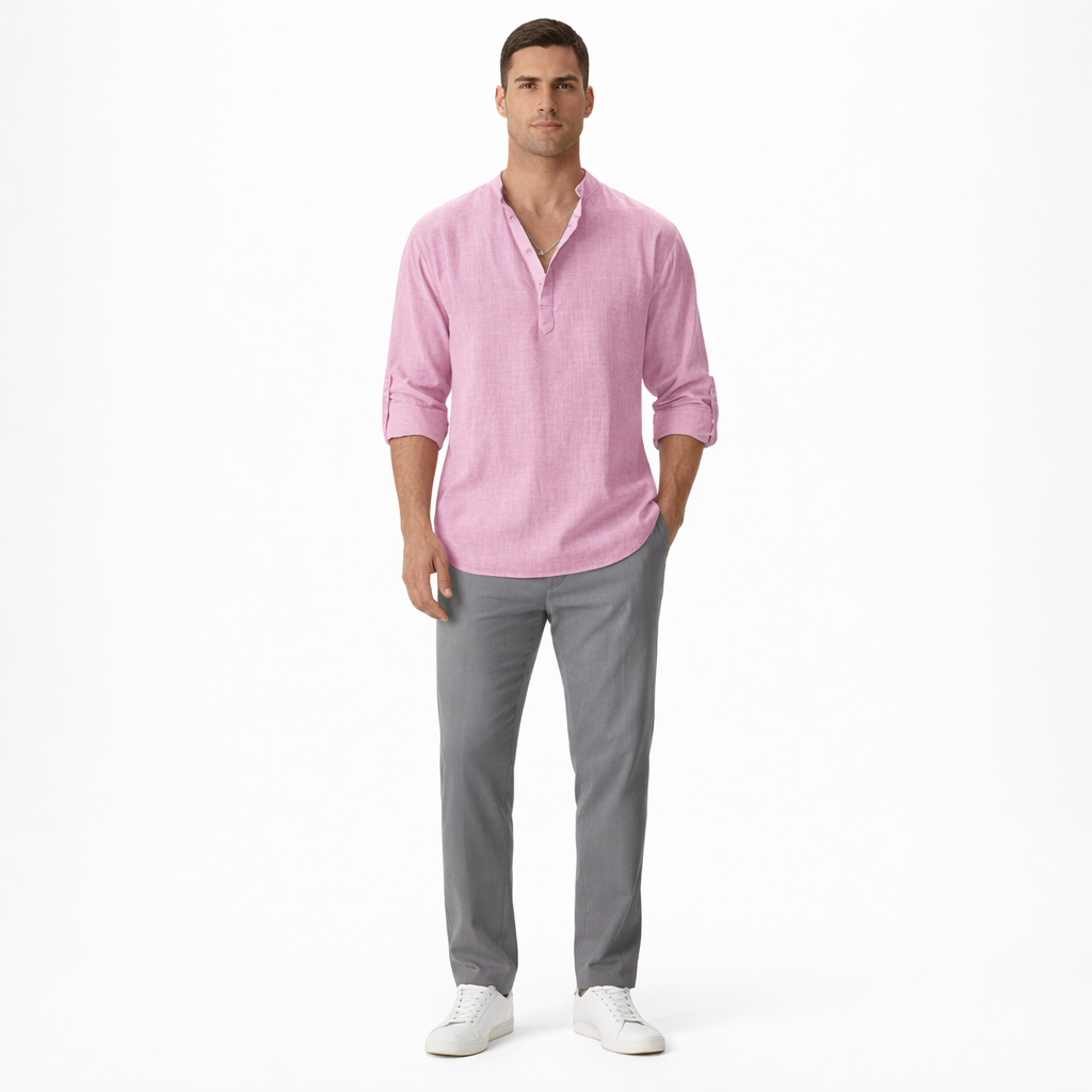 Men's Cotton Shirt Otto | Versatile Dress Shirt for All Occasions - 8
