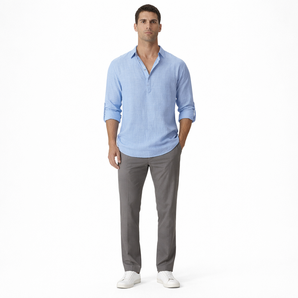 Men's Cotton Shirt Otto | Versatile Dress Shirt for All Occasions - 10