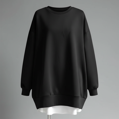 Oversized Sweatshirt for Women | Comfortable Long Sleeve Top - 3