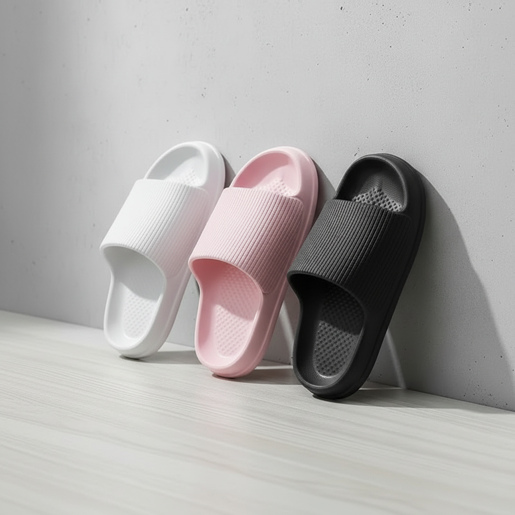 Unisex Massage Shower Slippers | Waterproof Non-Slip Home Footwear - 1