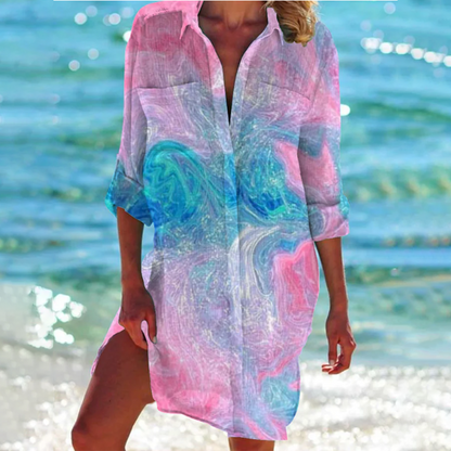 Remi | Relaxed Fit Breathable Shirt Dress - 5