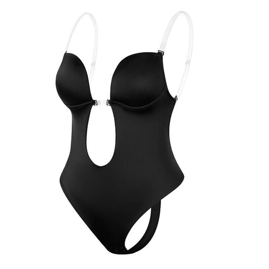 Backless Body Shaper with Cups | Women's Shaping Bodysuit - 1