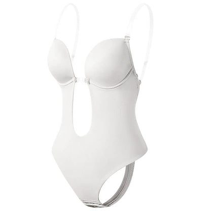 Backless Body Shaper with Cups | Women's Shaping Bodysuit - 3
