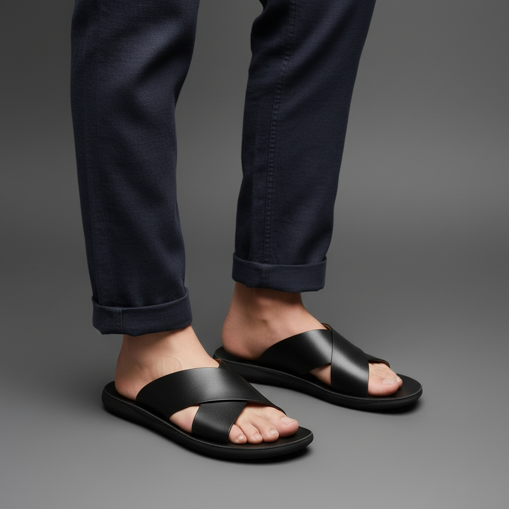Comfortable Slip-On Outdoor Sandals | Non-Slip Footwear - 4