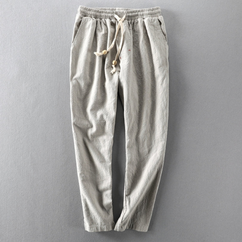 Sora | Men's Japanese Style Relaxed Fit Pants - 5