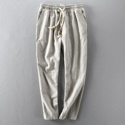 Sora | Men's Japanese Style Relaxed Fit Pants - 5