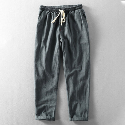 Sora | Men's Japanese Style Relaxed Fit Pants - 6