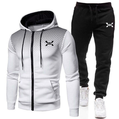 Men's Tracksuit Set | Zip-Up Hoodie and Jogging Pants - 2