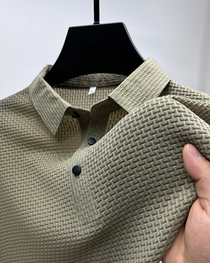 Men's Structured Short Sleeve Polo Shirt | Casual Wear - 5