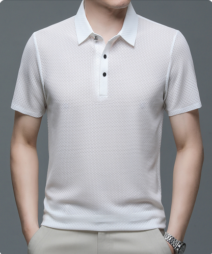 Men's Structured Short Sleeve Polo Shirt | Casual Wear - 6