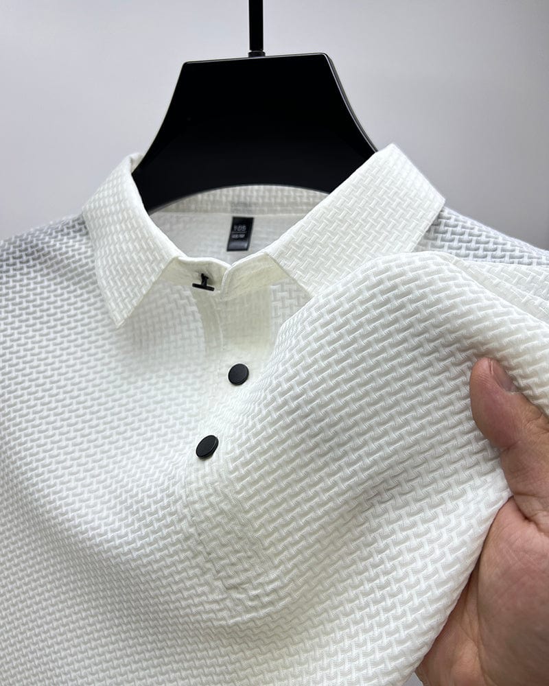 Men's Structured Short Sleeve Polo Shirt | Casual Wear - 7