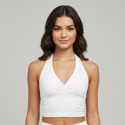 Backless Neckholder Crop Top | Women's Going Out Tops - 1