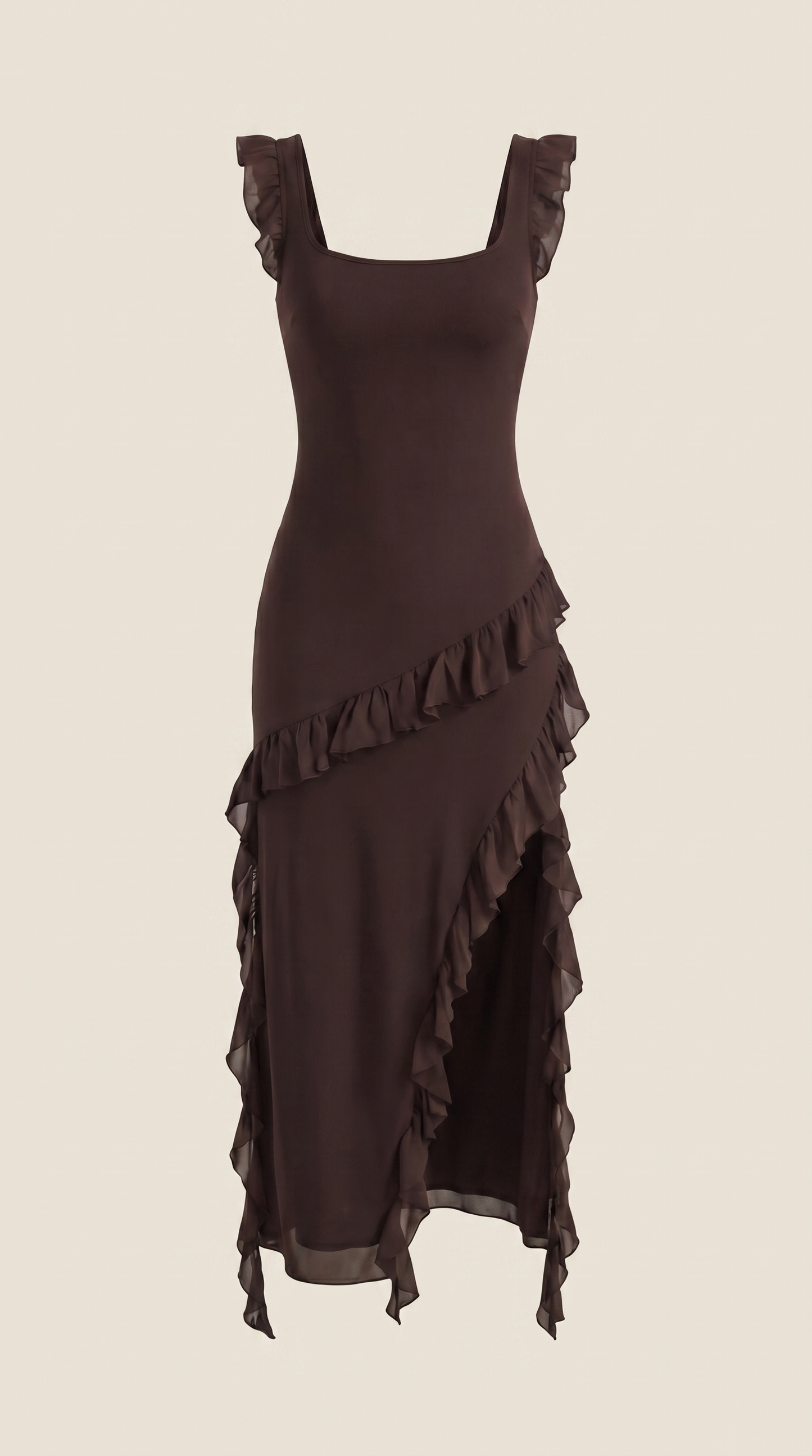 Susan | Women's Ruffled Maxi Dress - 5