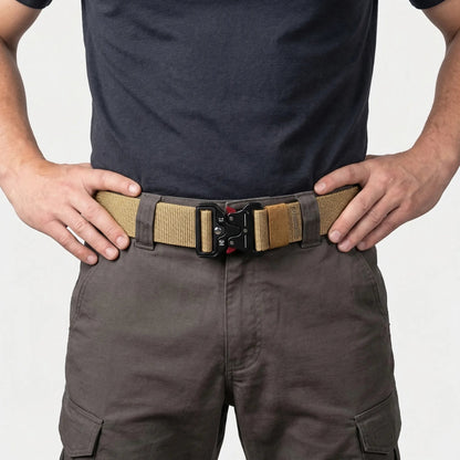 Tacklux Tactical Belt | Quick-Release Adjustable Outdoor Belt - 9