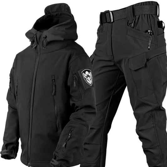 Tactical Windbreaker Jacket and Pants | Outdoor Apparel Set - 1
