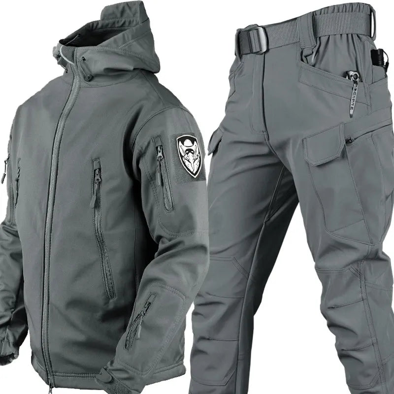 Tactical Windbreaker Jacket and Pants | Outdoor Apparel Set - 2