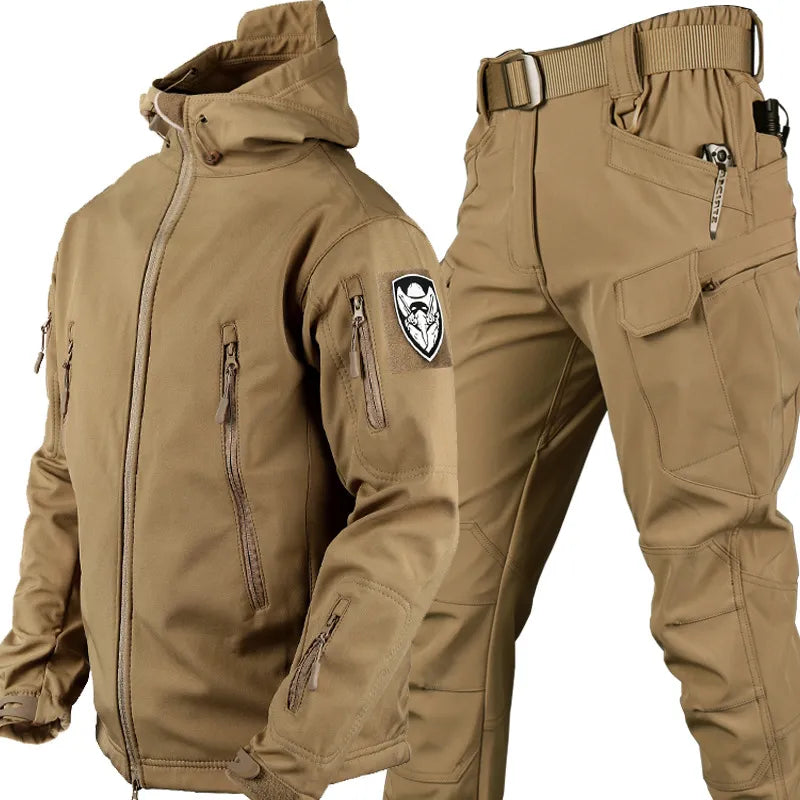 Tactical Windbreaker Jacket and Pants | Outdoor Apparel Set - 3