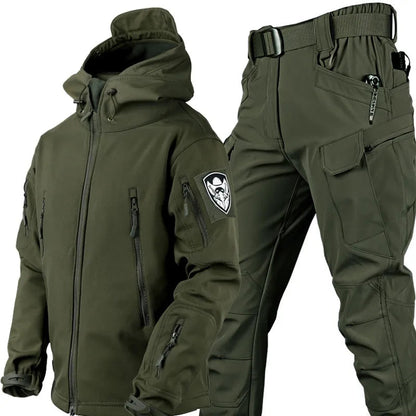 Tactical Windbreaker Jacket and Pants | Outdoor Apparel Set - 4