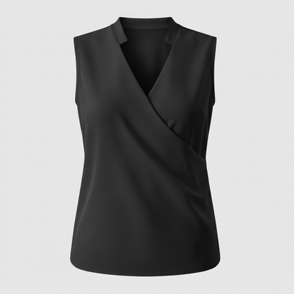 Women's V-Neck Top | Casual Summer Blouse - 5