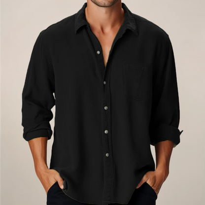Men's Long Sleeve Casual Shirt Vicente | Comfortable Everyday Wear - 5
